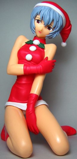 Rei Ayanami (High Grade Christmas Figure Ayanami Rei), Neon Genesis Evangelion, SEGA, Pre-Painted, 1/8